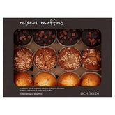 Lichfields 12 Mixed Muffins (Case of 12)  Adomoo
